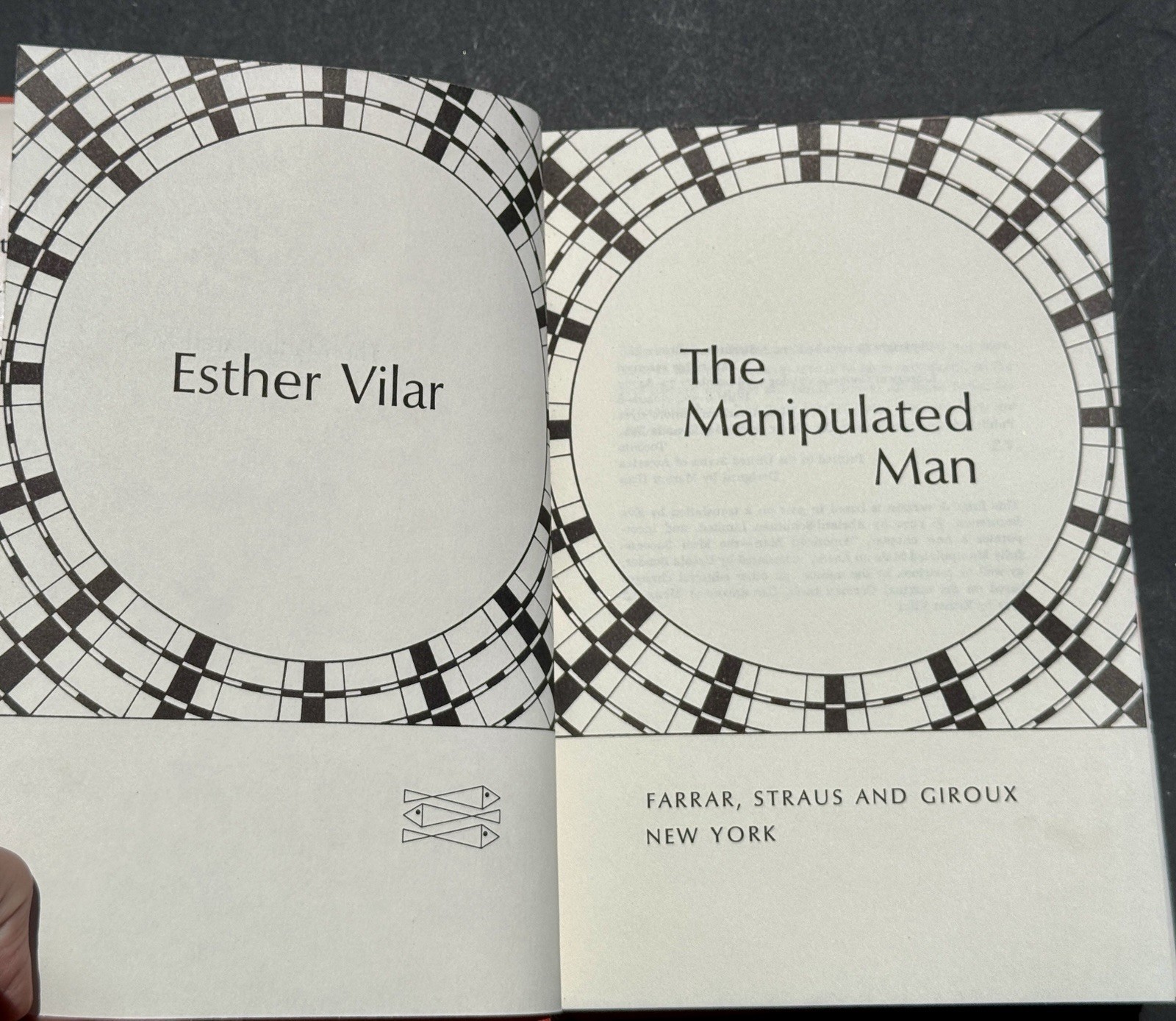 The Manipulated Man by Esther Vilar (1972) – hbk. w/DJ – 1st ed.