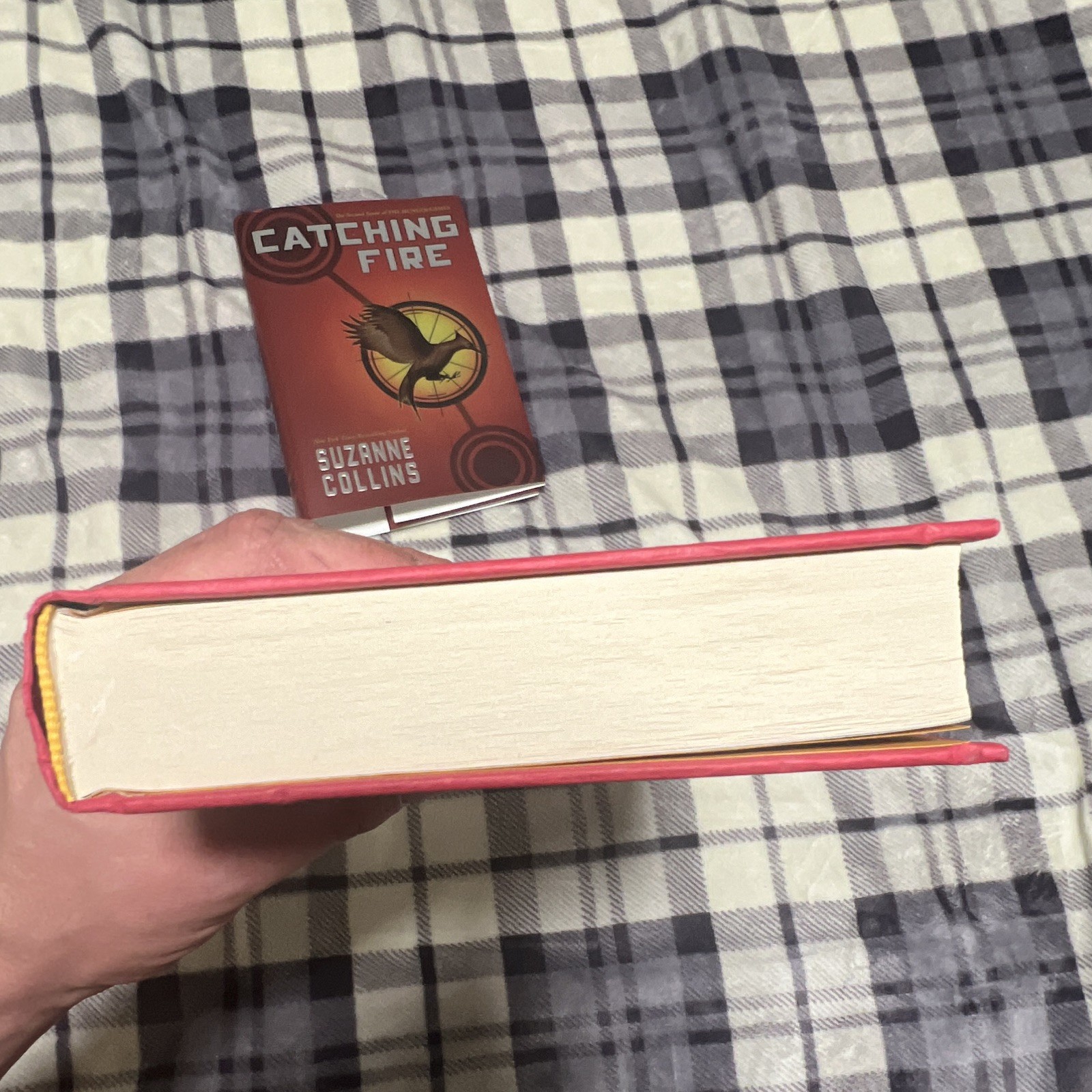Suzanne Collins Hunger Games Bk Catching Fire HC Scholastic 2009 DJ true 1st ed