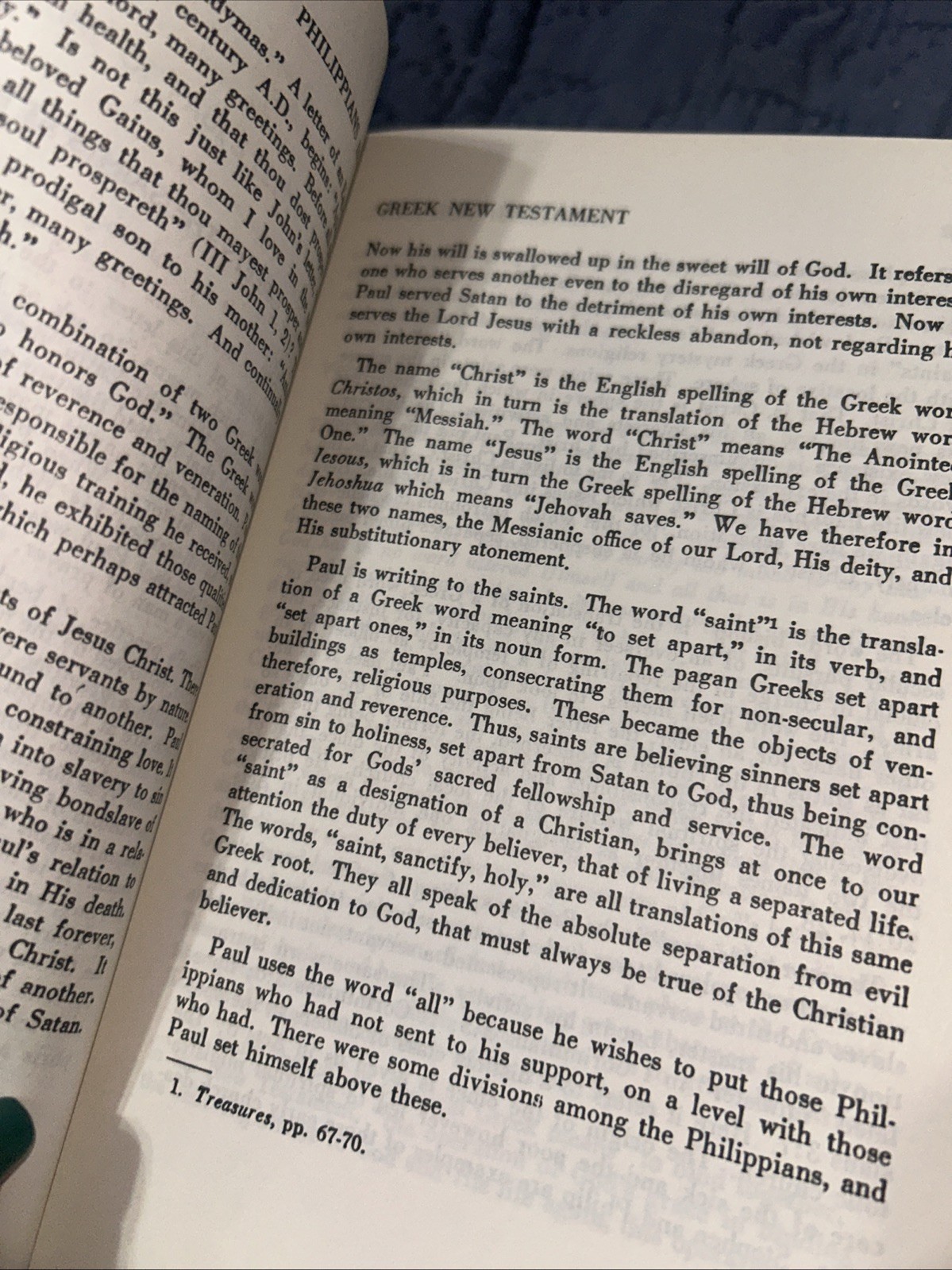 Word Studies in the Greek New Testament by Kenneth S. Wuest Volume 2 & 4
