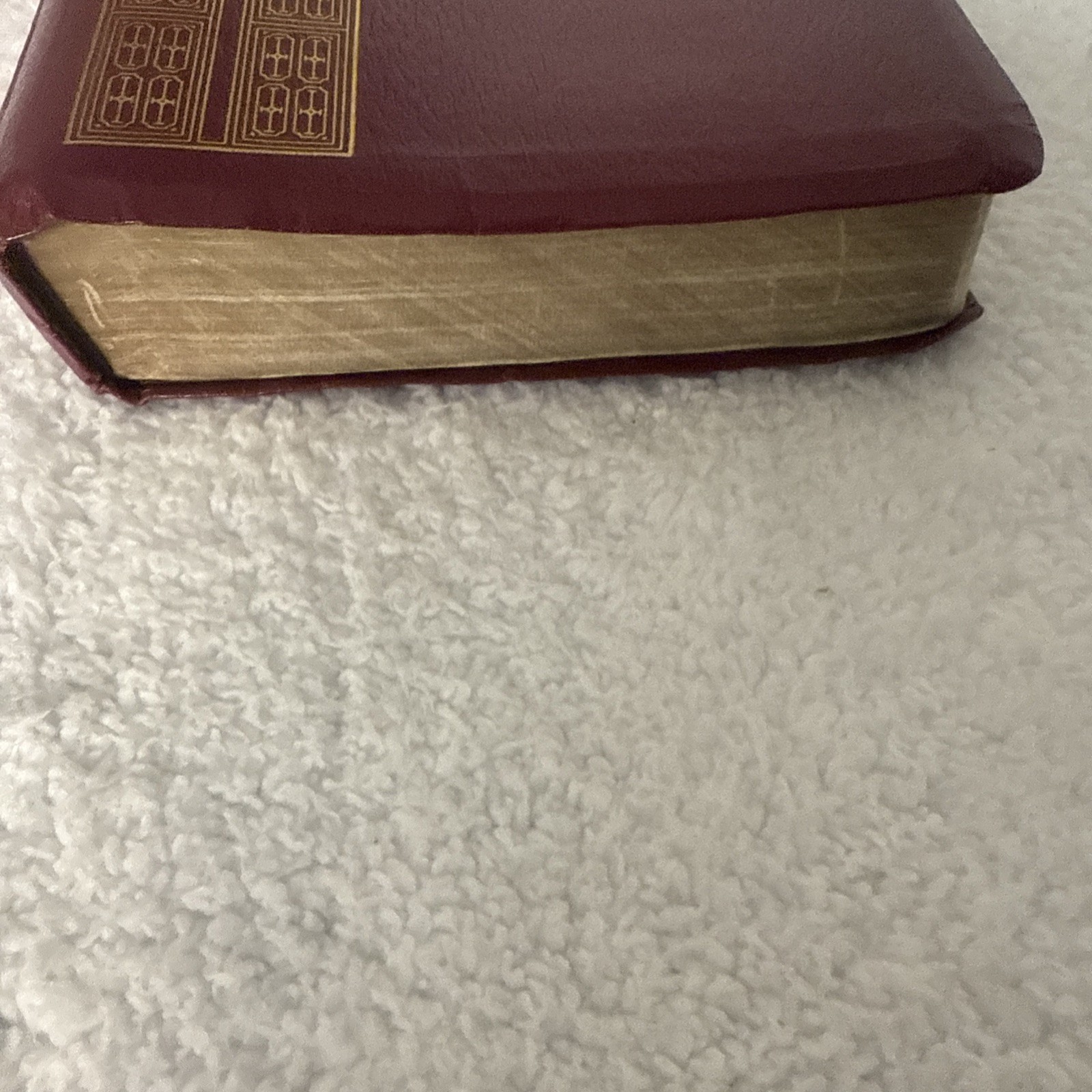 Holy Bible KJV Giant Print Concordance Regency 883CPL Burgundy 1990 Red Letter