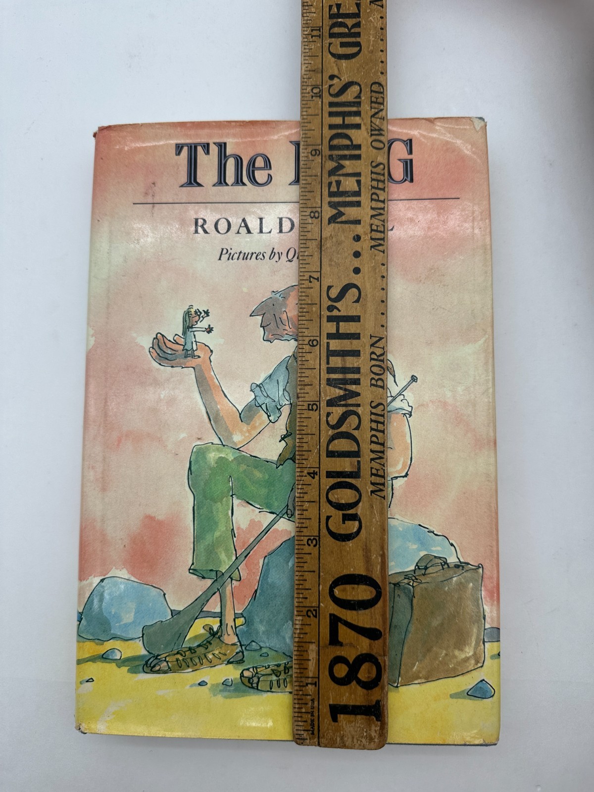 The BFG Roald Dahl 1st American Edition 1982 FSG Quentin Blake HC DJ