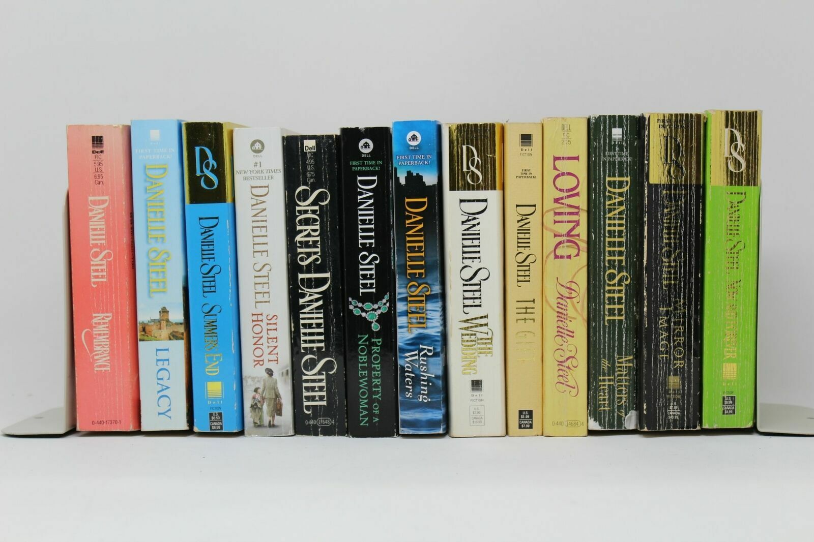 Lot of 10 Danielle Steel Romance Mass Market Paperback Books MIX