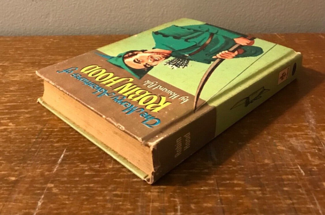 The Merry Adventures of Robin Hood by Howard Pyle Vintage Whitman Childrens 1955