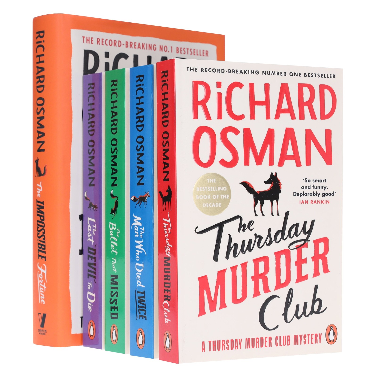 Thursday Murder Club Mysteries By Richard Osman 5 Books – PB/HB