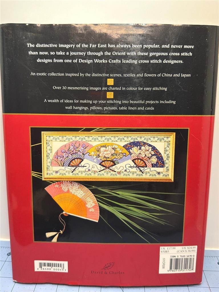 JOAN ELLIOTT For Design Works Crafts ORIENTAL ODYSSEY CCS BOOK 112 Pages