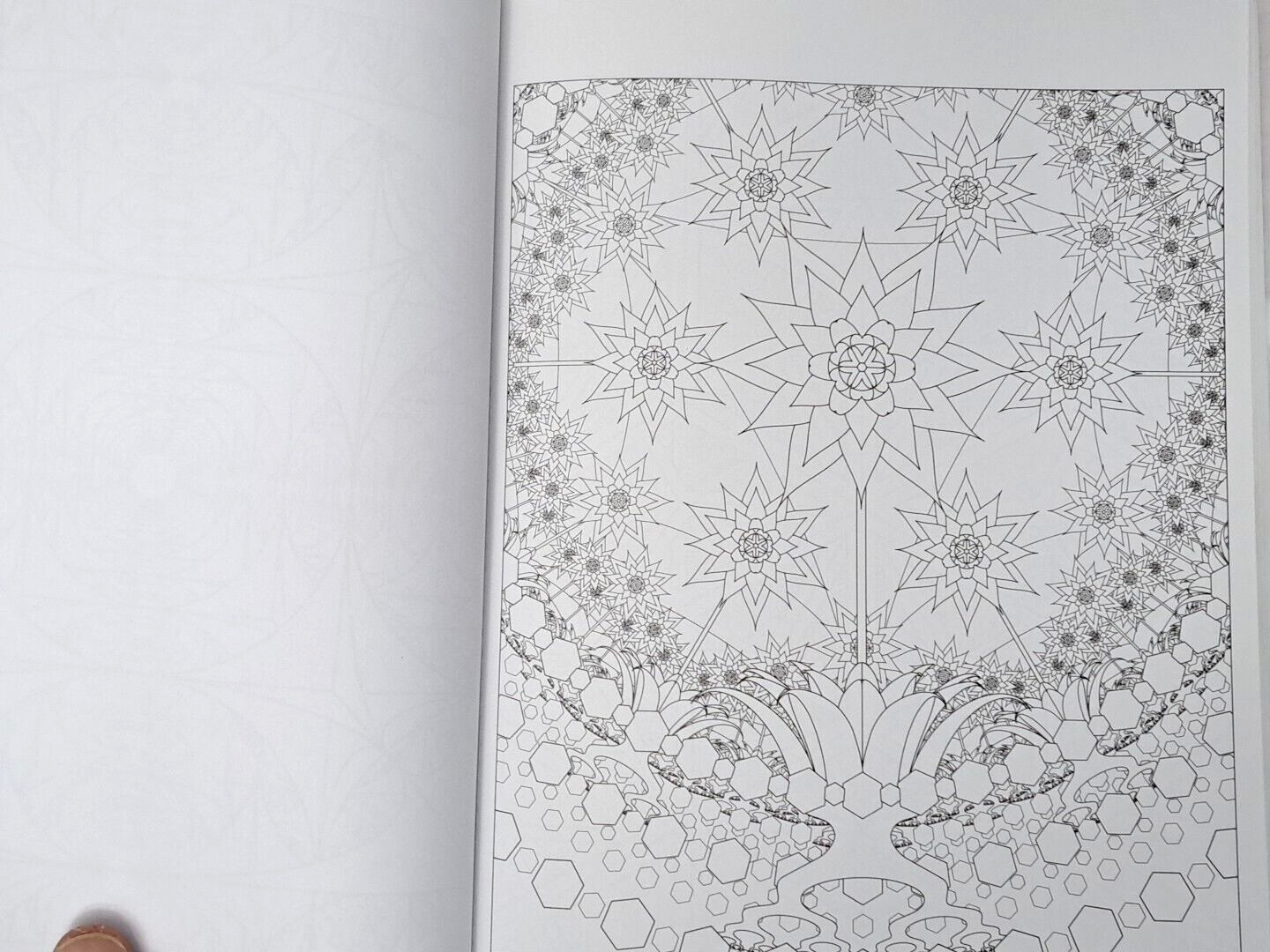 Creative Haven Geometric Designs Coloring Book by Dover Over 120 Pages, Kids