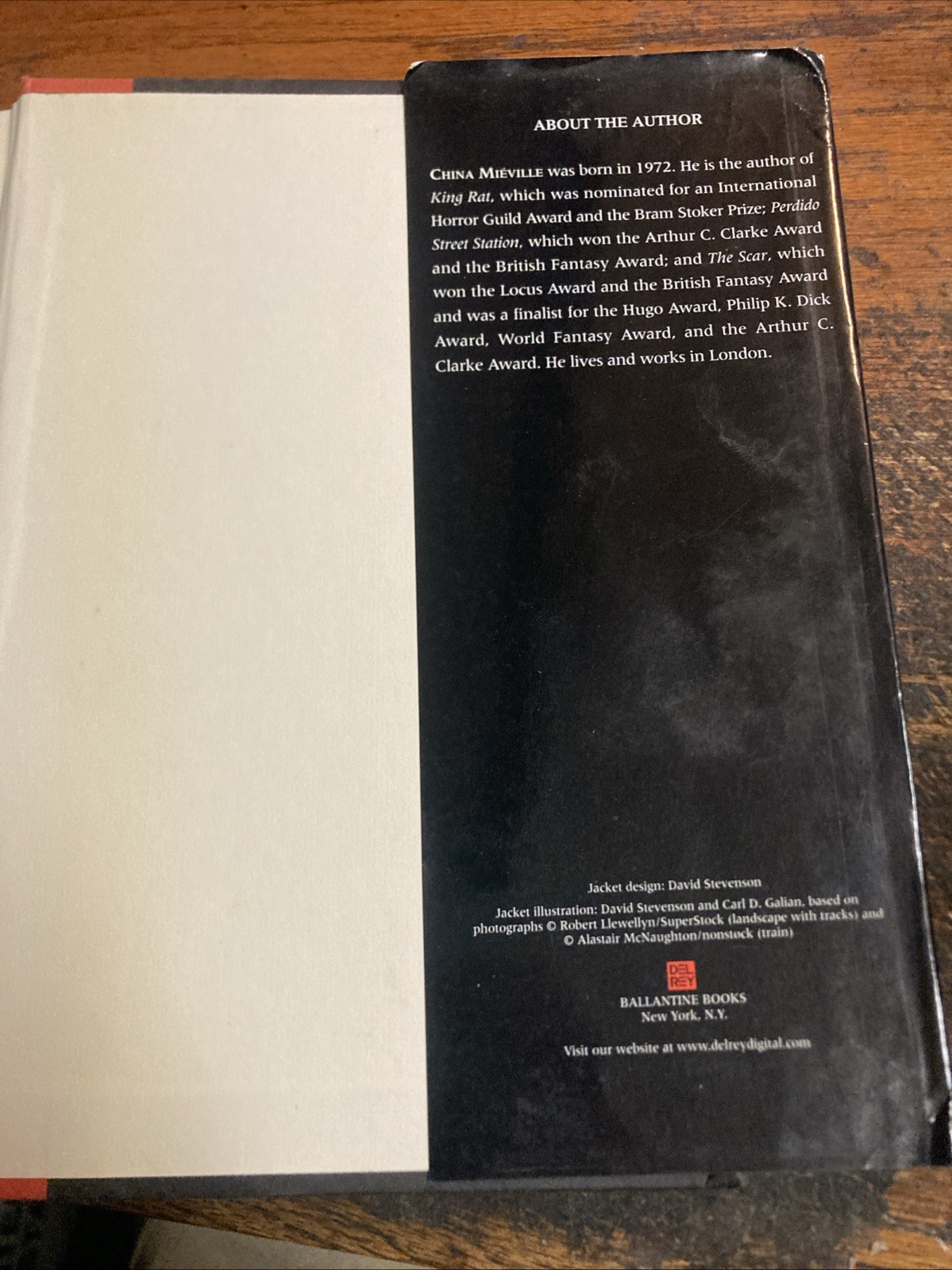 Iron Council by China Miéville Hardcover Limited Signed