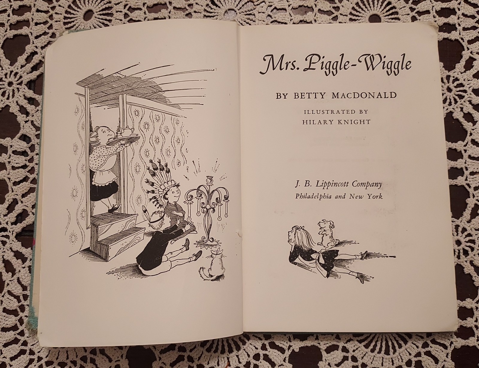 Mrs. Piggle-Wiggle Betty MacDonald Hardcover 1957 Children’s Vintage Book
