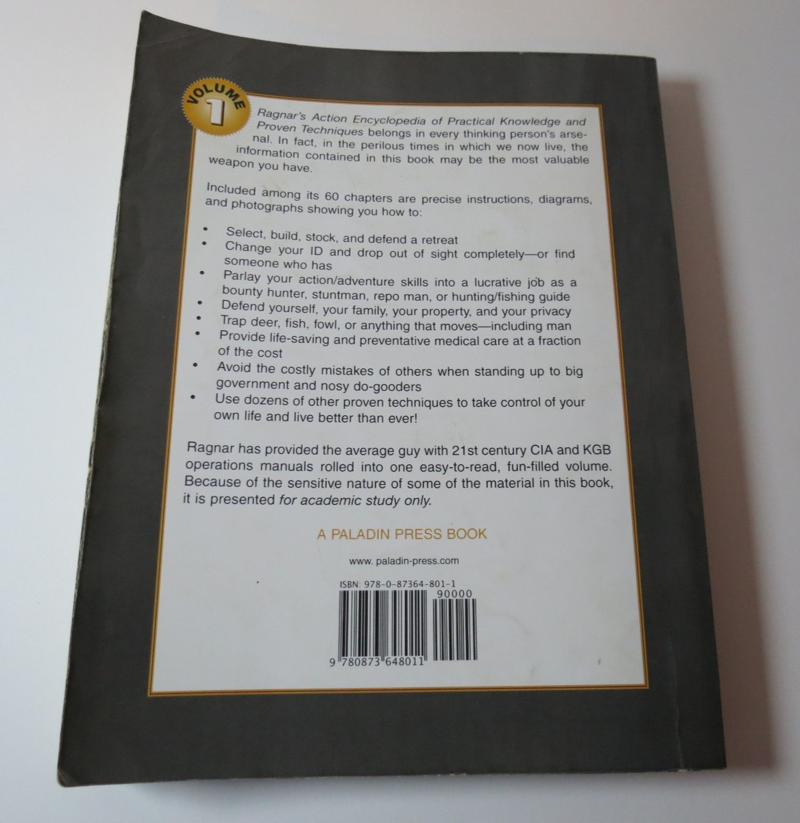 Ragnar’s Encyclopedia of Practical Knowledge and Proven Techniques Ragnar Benson
