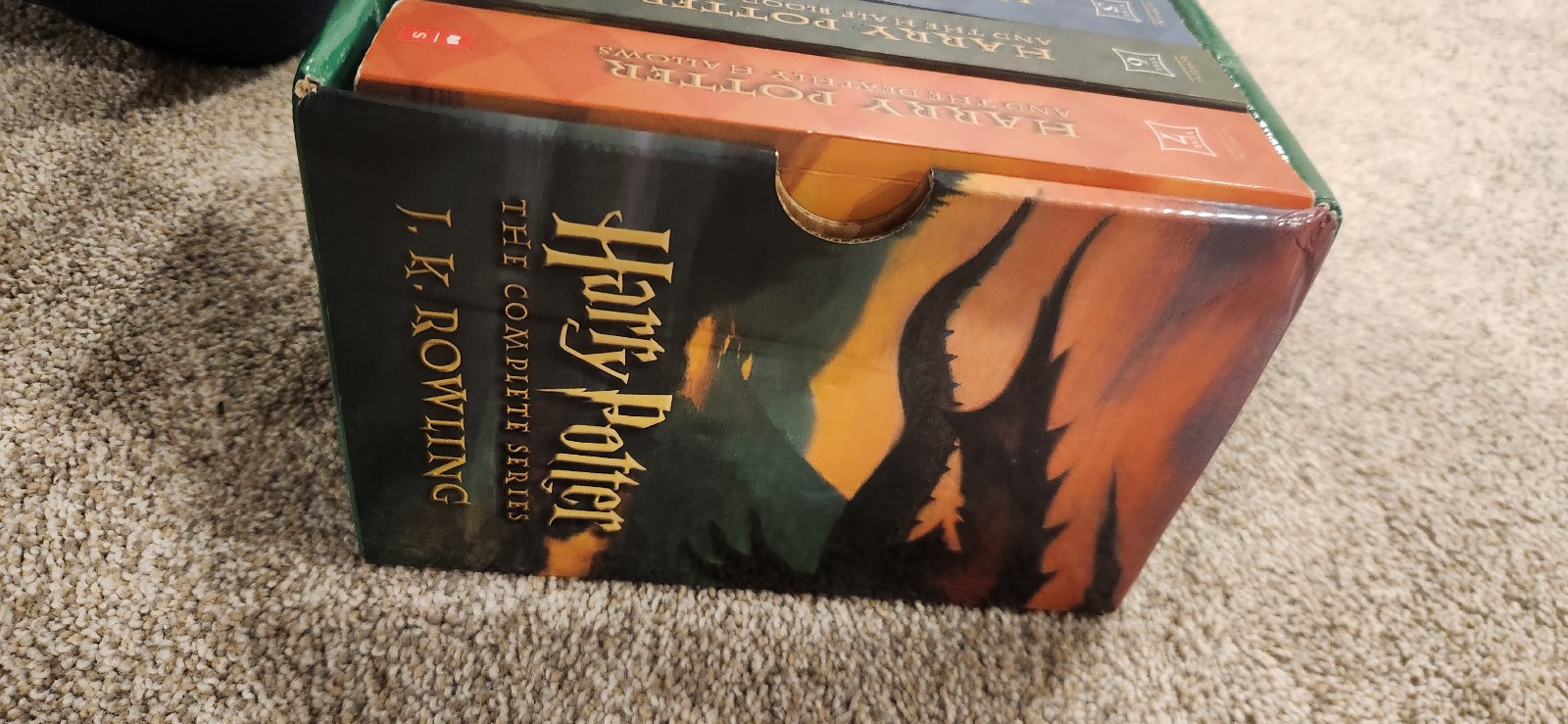 Harry Potter Paperback Boxset #1-7 by J. K. Rowling (2009, Hardcover)