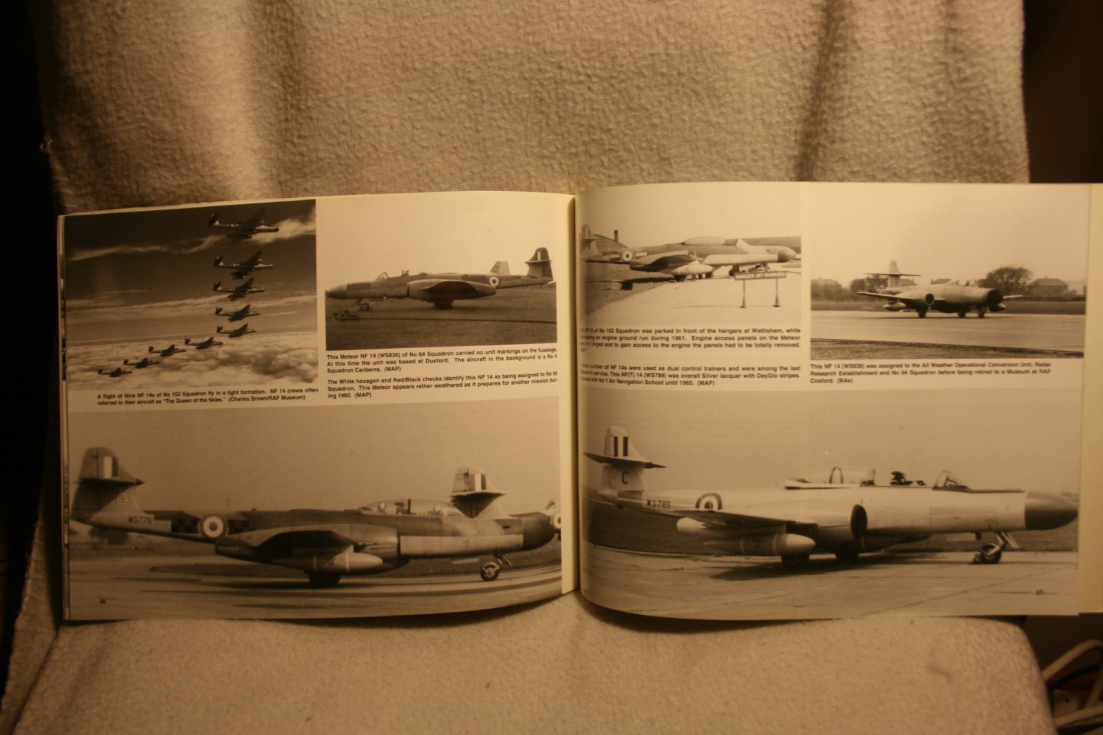 Gloster Meteor in Action Squadron Signal Book # 1152 Very Good Condition