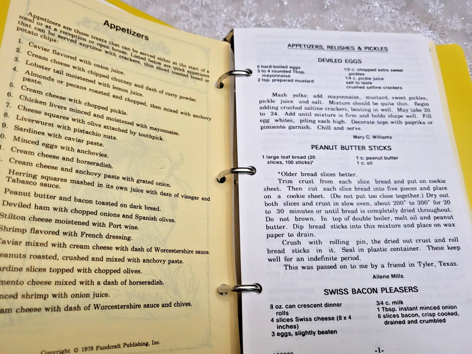 1989-BRETHREN HERITAGE COOKBOOK-FINCASTLE VA-VIRLINA DISTRICT-3 RING-350 PAGES