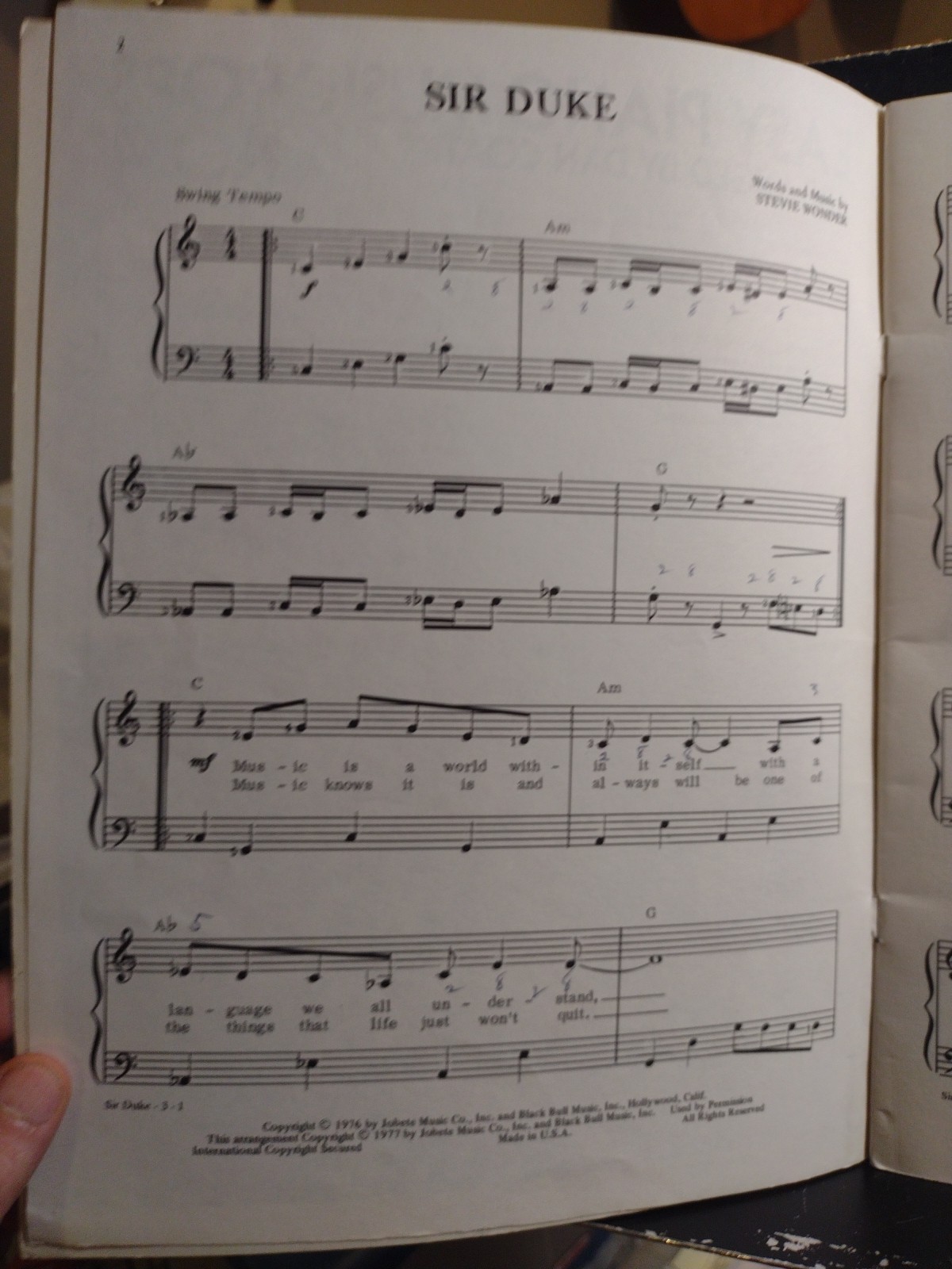 Dan Coates Easy Piano Songbook Music Pops No 4 1970’s Compilation Good Cond