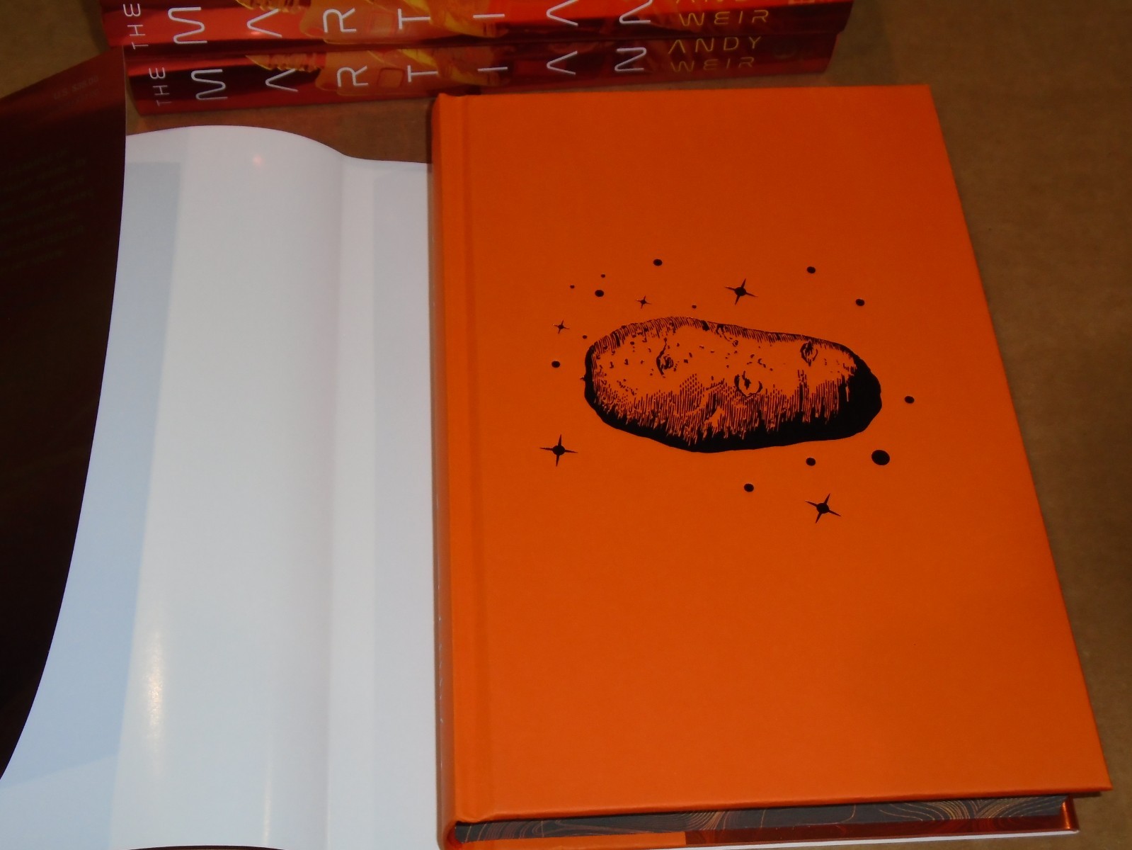 Signed Andy Weir The Martian Deluxe Edition US Edition Project Hail Mary