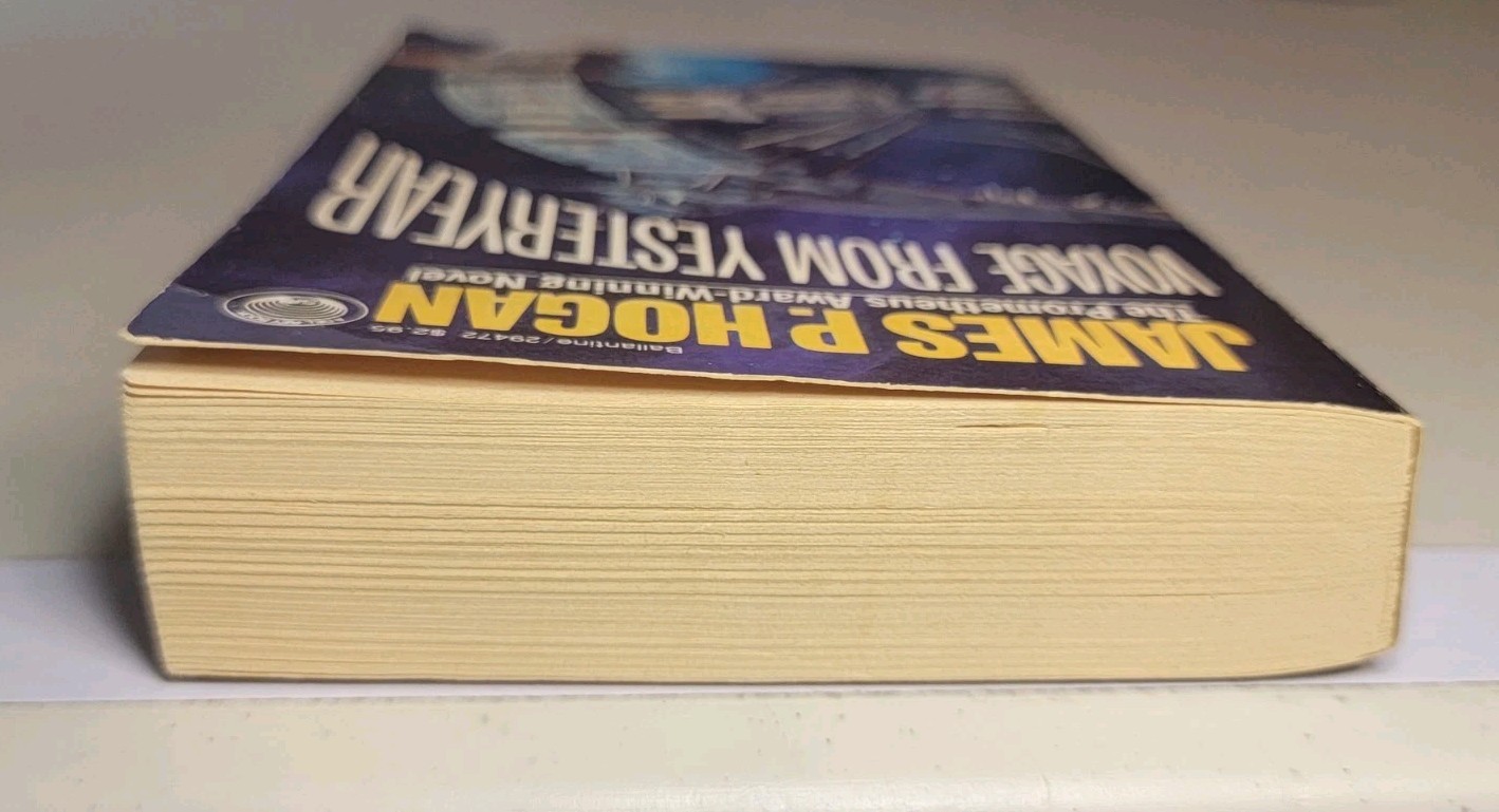 Voyage from Yesteryear by James P. Hogan (1982, Mass Market)