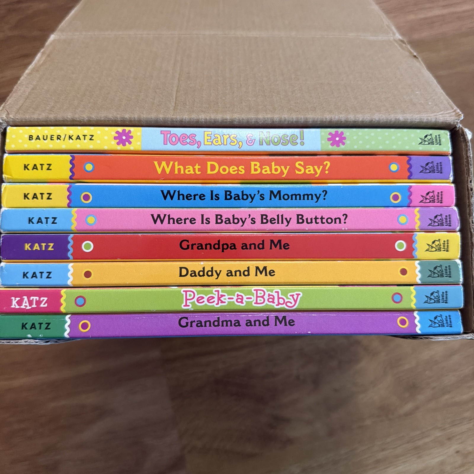 The Complete Karen Katz Collection Of 8 Lift The Flap Story Board Books 2007