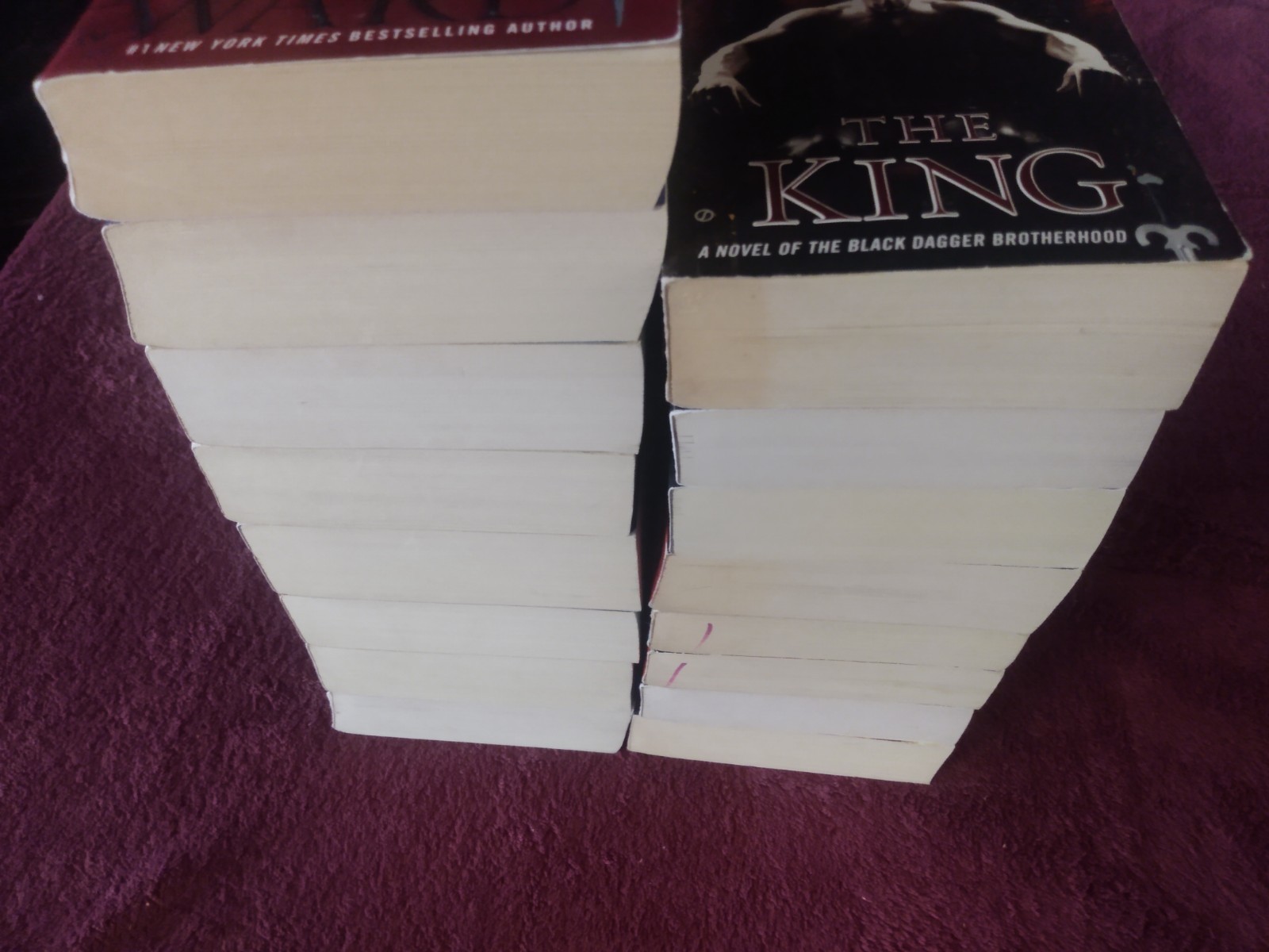 17 J R WARD NOVELS BLACK DAGGER BROTHERHOOD 1-8 + 4 MORE + GUIDE +4 GOOD-VG CON
