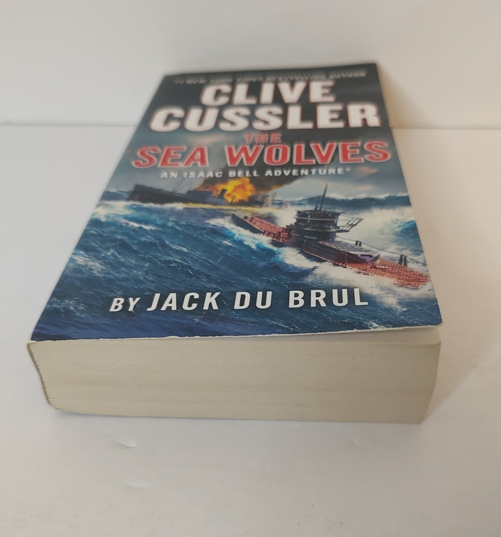Clive Cussler the Sea Wolves by Jack Du Brul (2023, Us-Tall Rack Paperback)