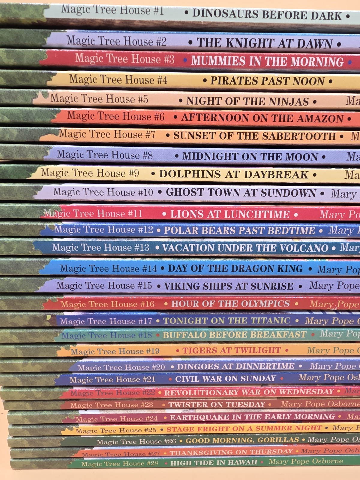 🌳 Magic Tree House 1–28 Complete First Series PB Books Mary Pope Osborne