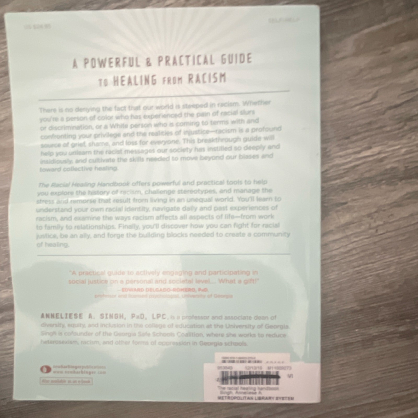 Racial Healing Handbook by Anneliese A. Singh (Paperback, 2019)