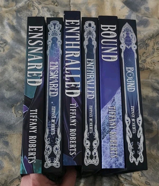 Arcane Society Tiffany Roberts The Spider’s Mate Trilogy SIGNED