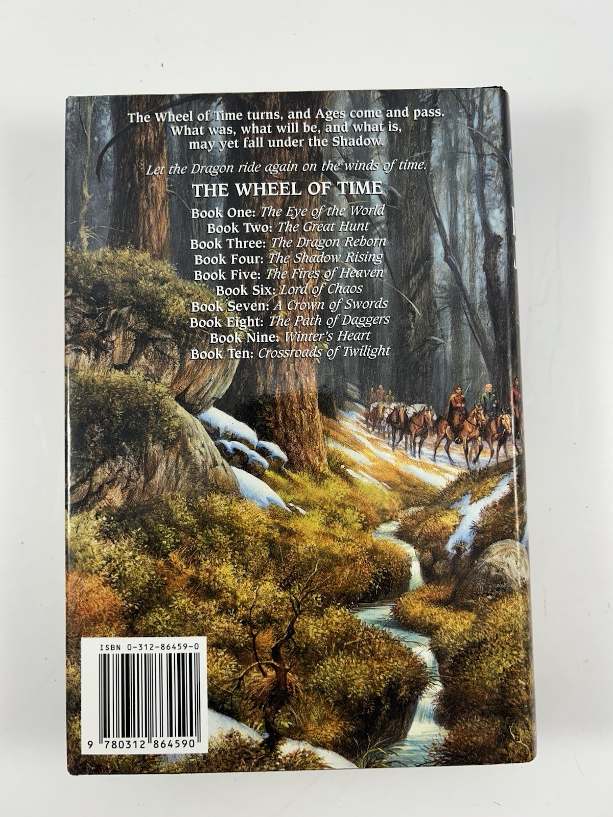 Lot of 7 HC Wheel of Time Books by Robert Jordan Volumes 4-10