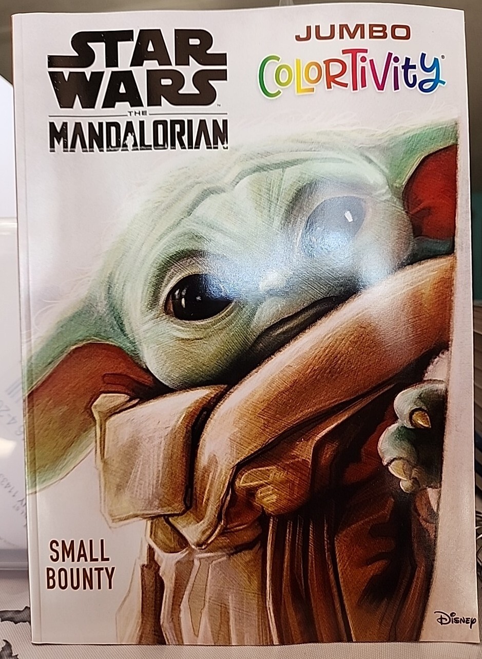 STAR WARS THE MANDALORIAN JUMBO COLORTIVITY BOOK 190 Pages