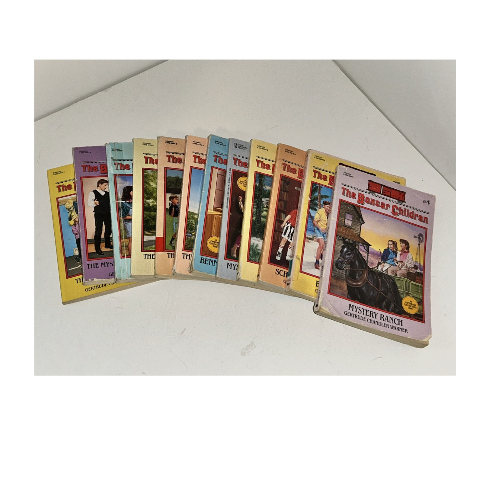 Gertrude Chandler Warner Boxcar Children Paperback Book Lot Ages 9-12
