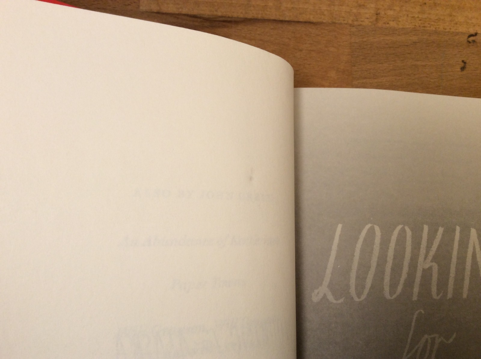 Looking For Alaska, SIGNED John Green, 10th Anniversary Hardcover 1st Printing