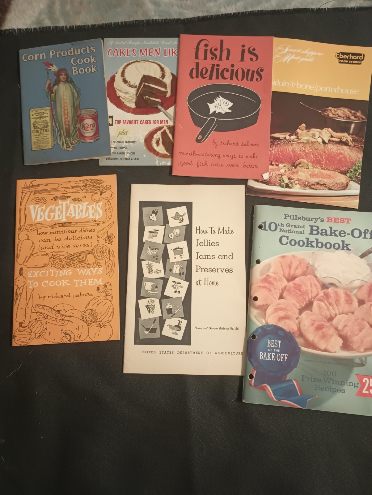Vtg Cookbook Recipe Booklets Collection Mid Century Advertising Cooking Baking