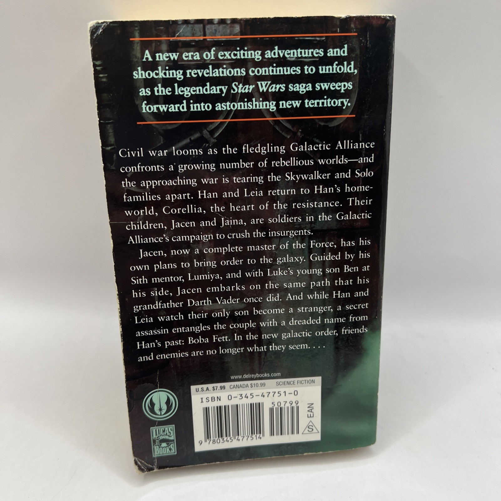 10 Star Wars Paperback Book Lot Various Titles, Legends, vintage