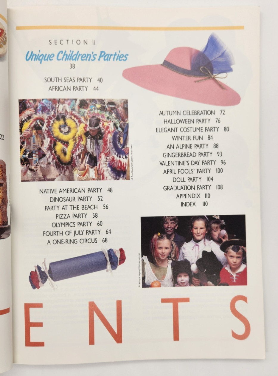 Children’s Parties by J Rogers & B R Rogers (1990, Paperback, 112 pages)