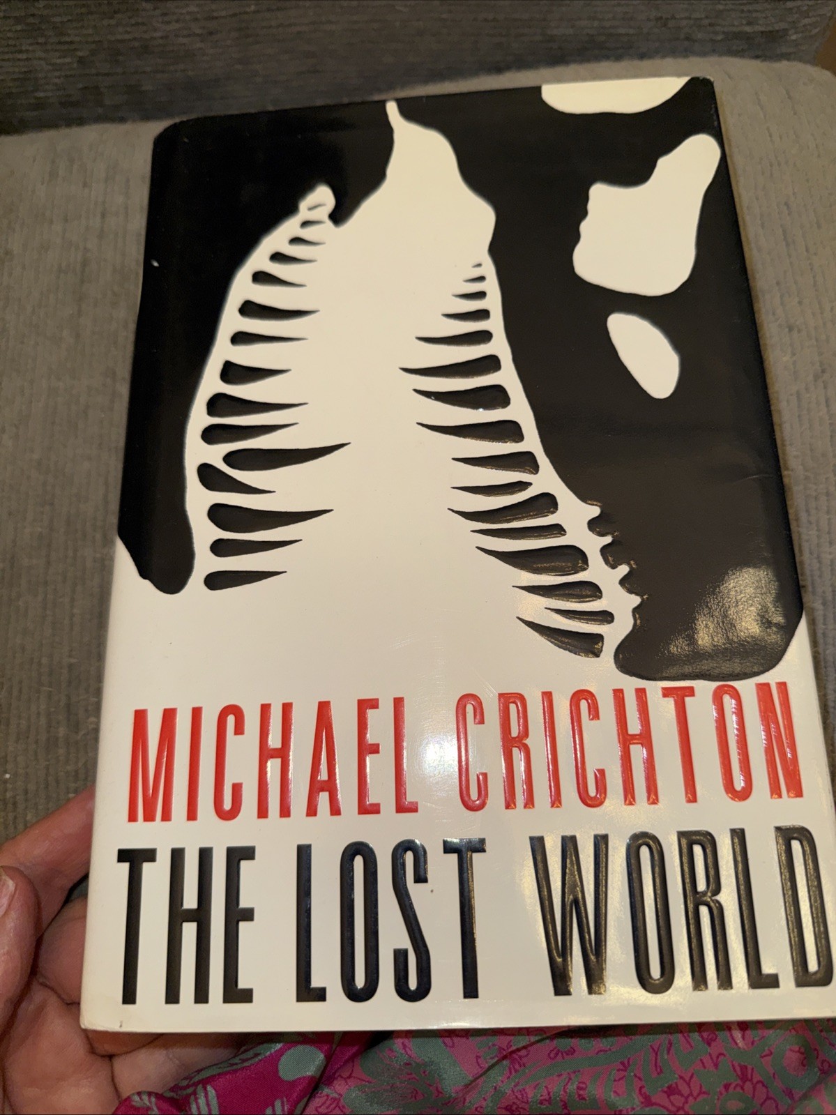 The Lost World Michael Crichton 1995 First Trade Edition Hardcover VG