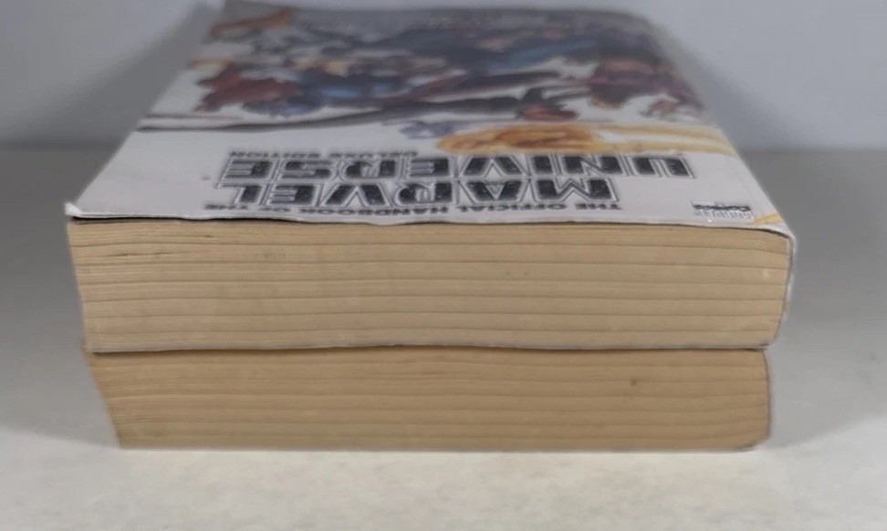 The Official Handbook of the Marvel Universe Deluxe Edition Vol 1 & 2, PBs
