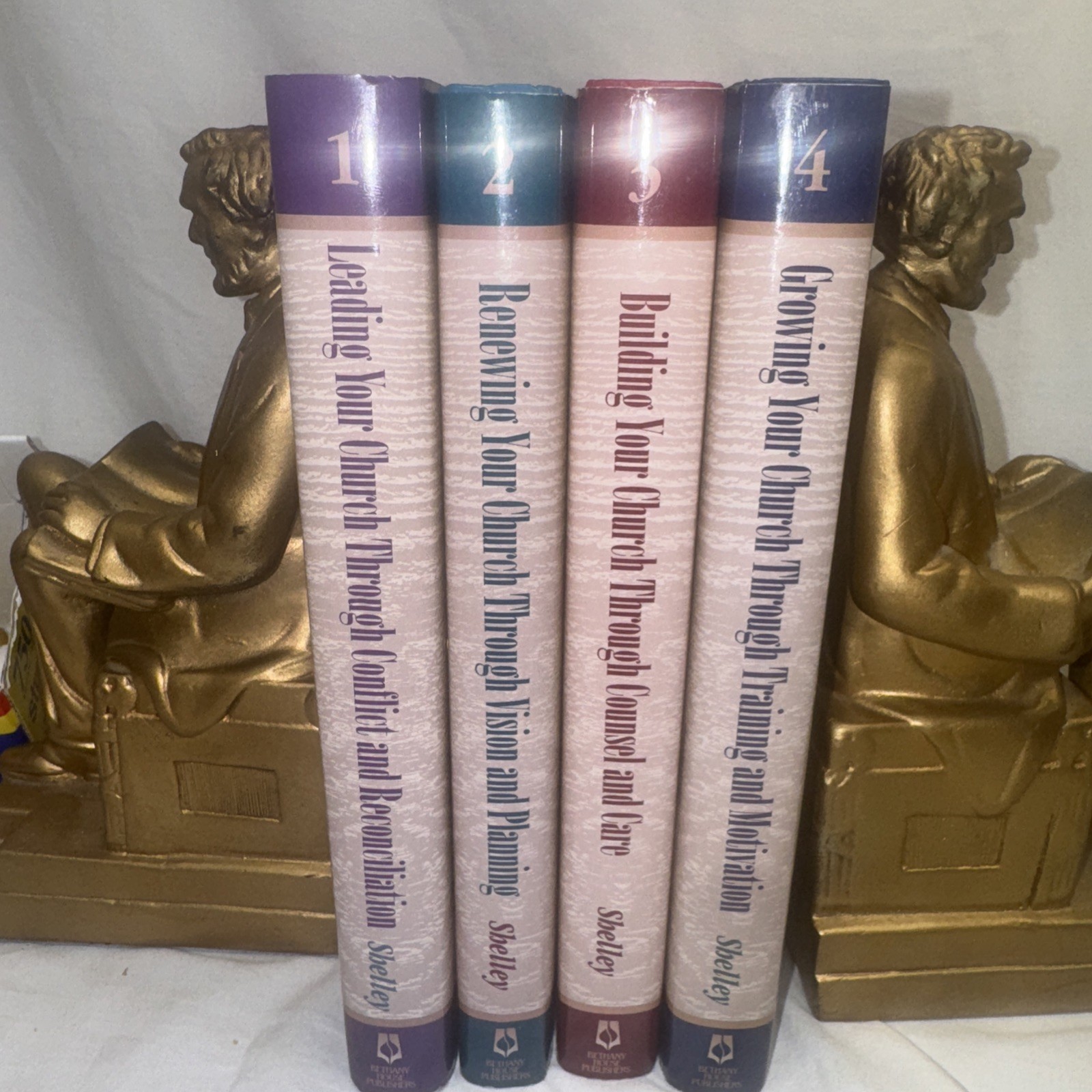 Library of leadership development Bethany house Marshall Shelley, editor vol 1-4