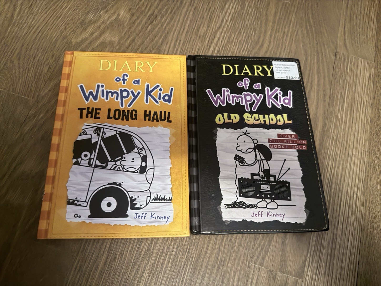 Lot of 10 Hardcover Diary of A Wimpy Kid Books – Books 1 through 10
