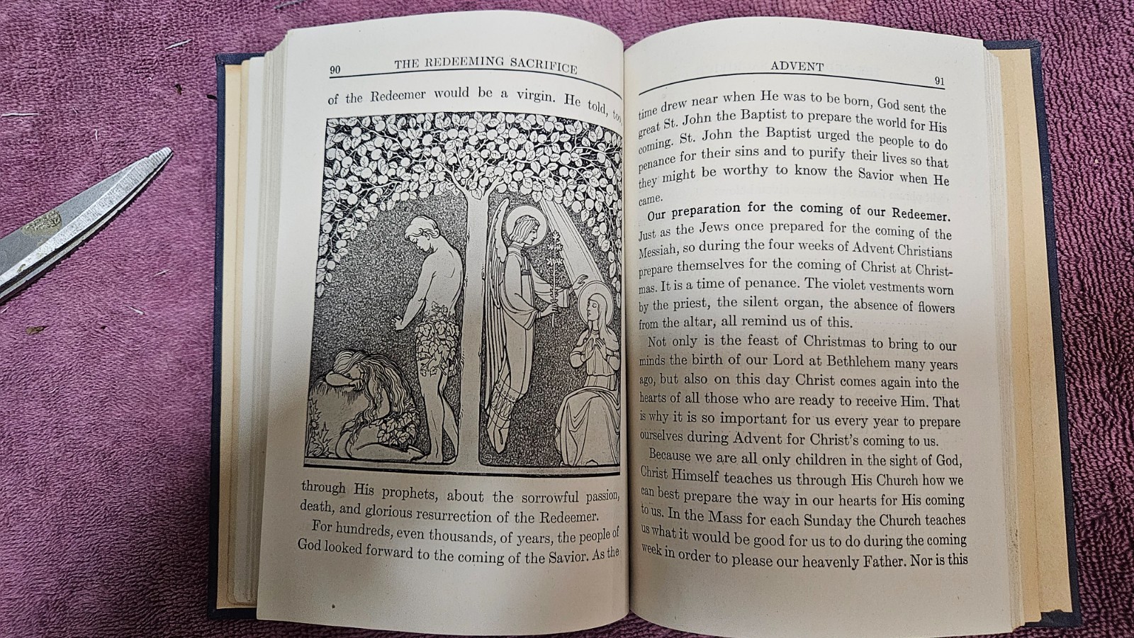 § Redeeming Sacrifice by Michel & Stegmann 1947 HC 1st Ed PreVatican II Catholic