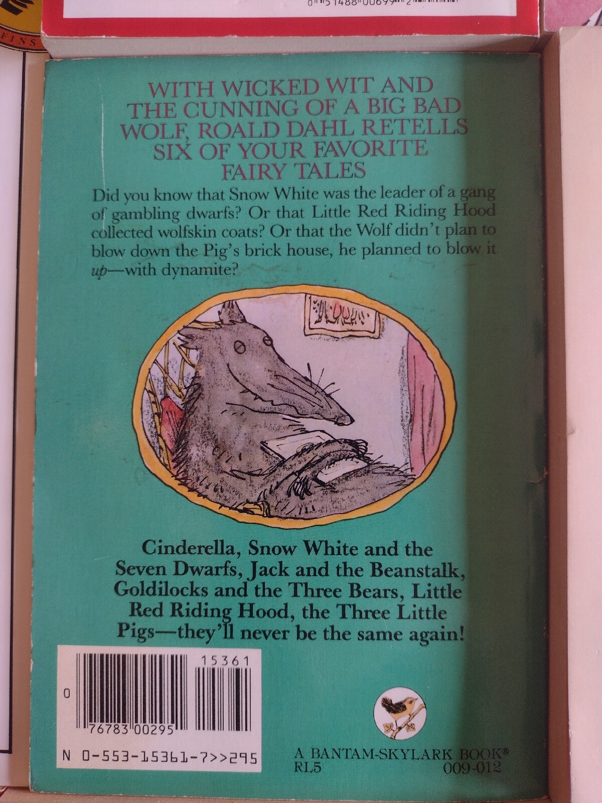 Lot of 10 Roald Dahl Books Charlie Chocolate James Giant Peach Matilda And More