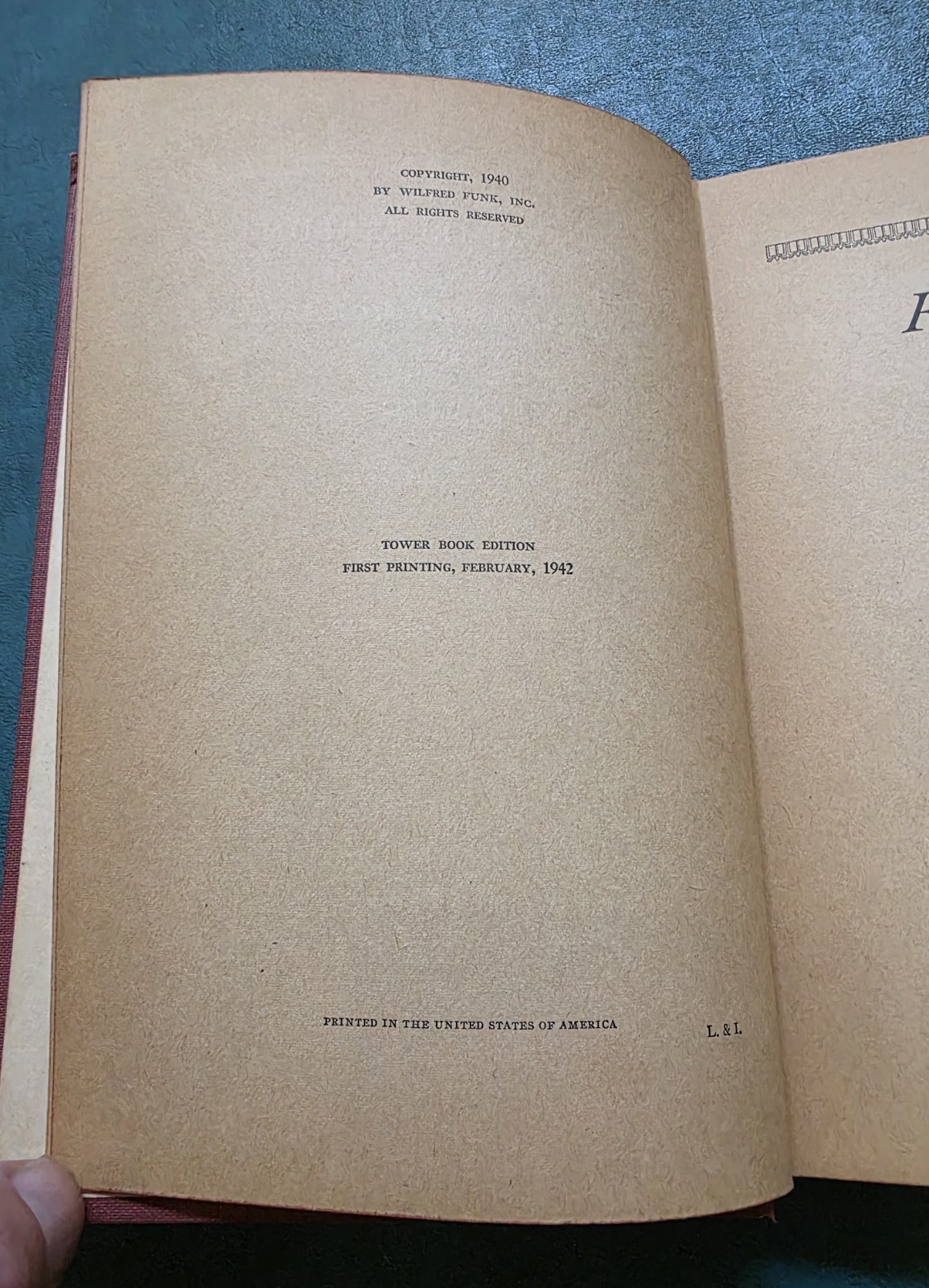 The JEFFERSON Bible LIFE and MORALS of JESUS of NAZARETH 1942 World Hardcover