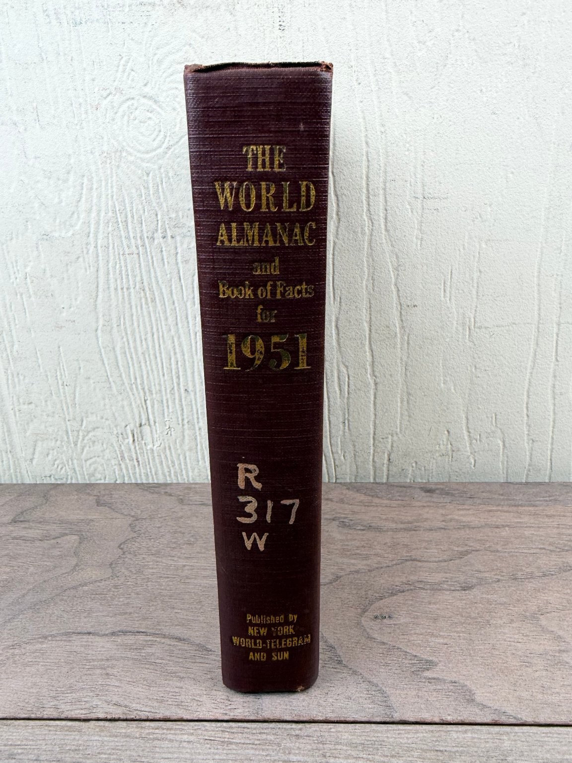 The World Almanac and Book of Facts 1951 Harry Hansen Reference New York