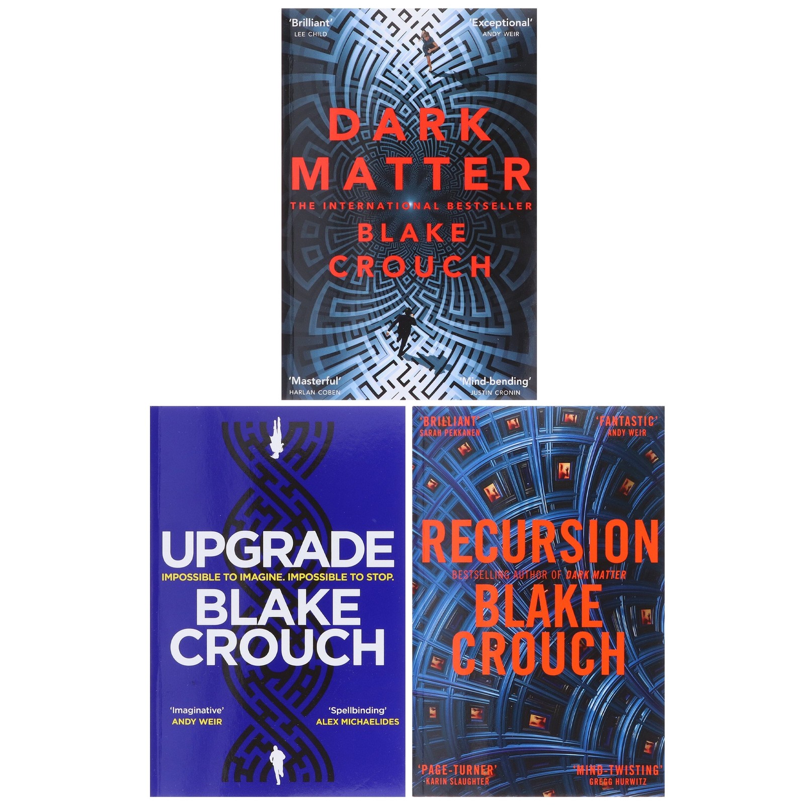 Blake Crouch 3 Books Collection Set – Fiction – Paperback