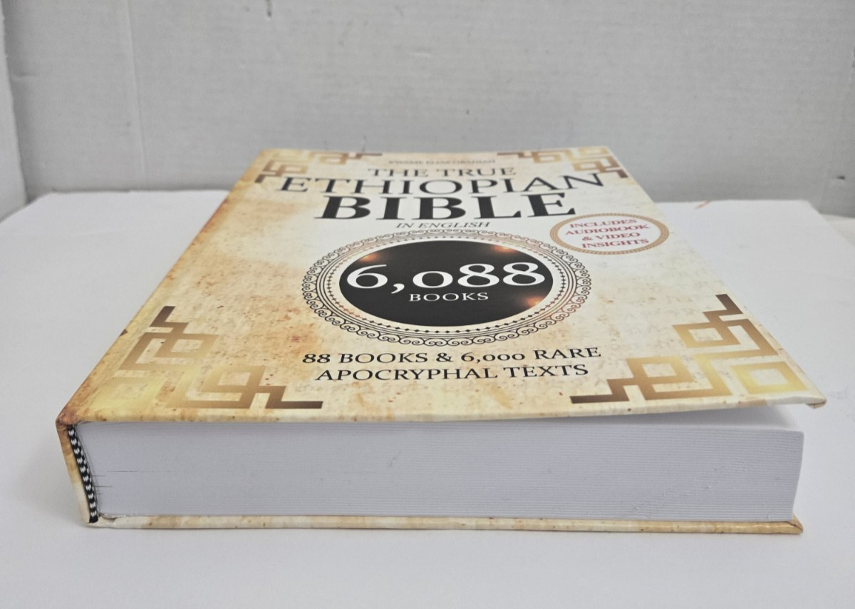 The TRUE Ethiopian Bible Hardcover KWAME ELIAS OBADIAH English