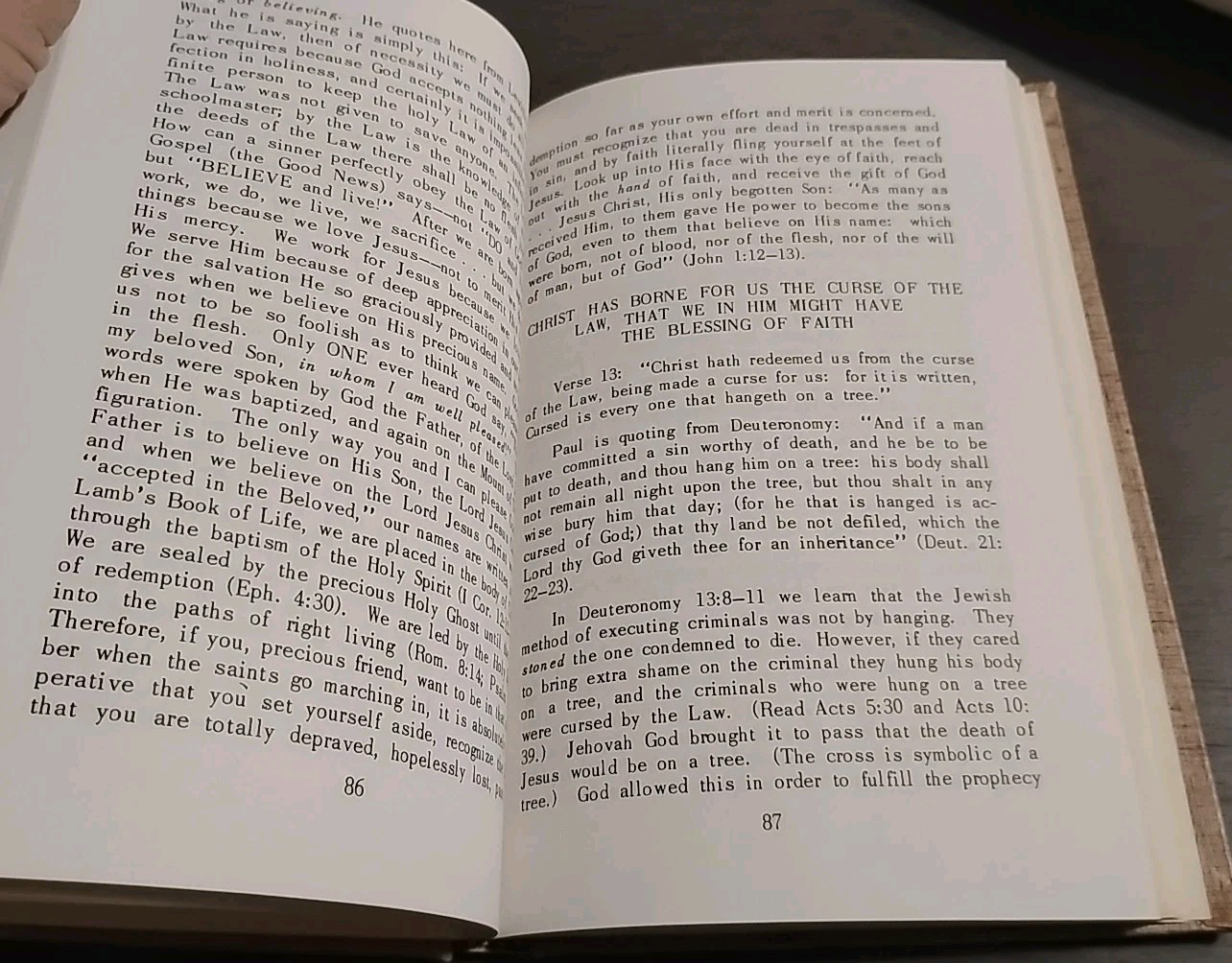 The Epistle of Paul the Apostle to the Galatians by Oliver B Greene 1971 HC