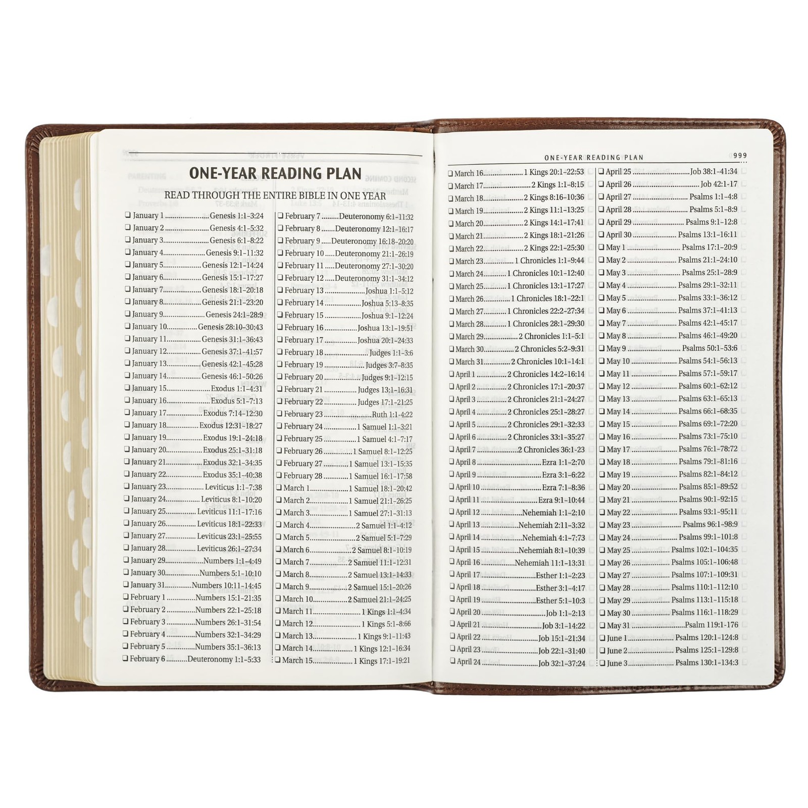 Holy Bible, Standard Size Faux Leather Red Letter Edition Thumb Index & Ribbon..