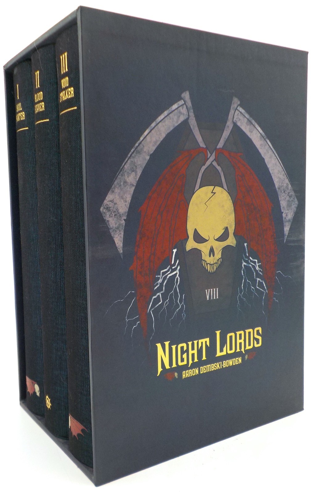 NIGHT LORDS TRILOGY Signed #d Boxed Set 3 Volume Set Black Library Warhammer 40K