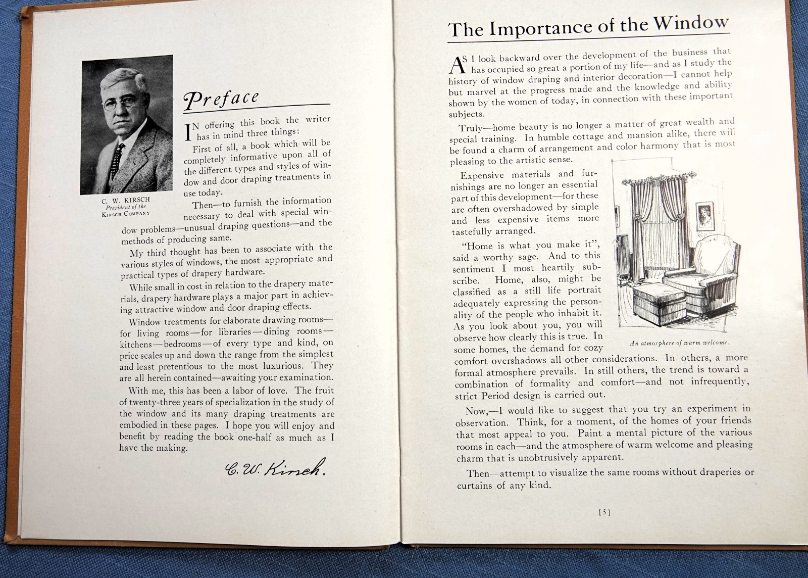 HOW TO DRAPE YOUR WINDOWS BY C. W. KIRSCH, 1930 HC