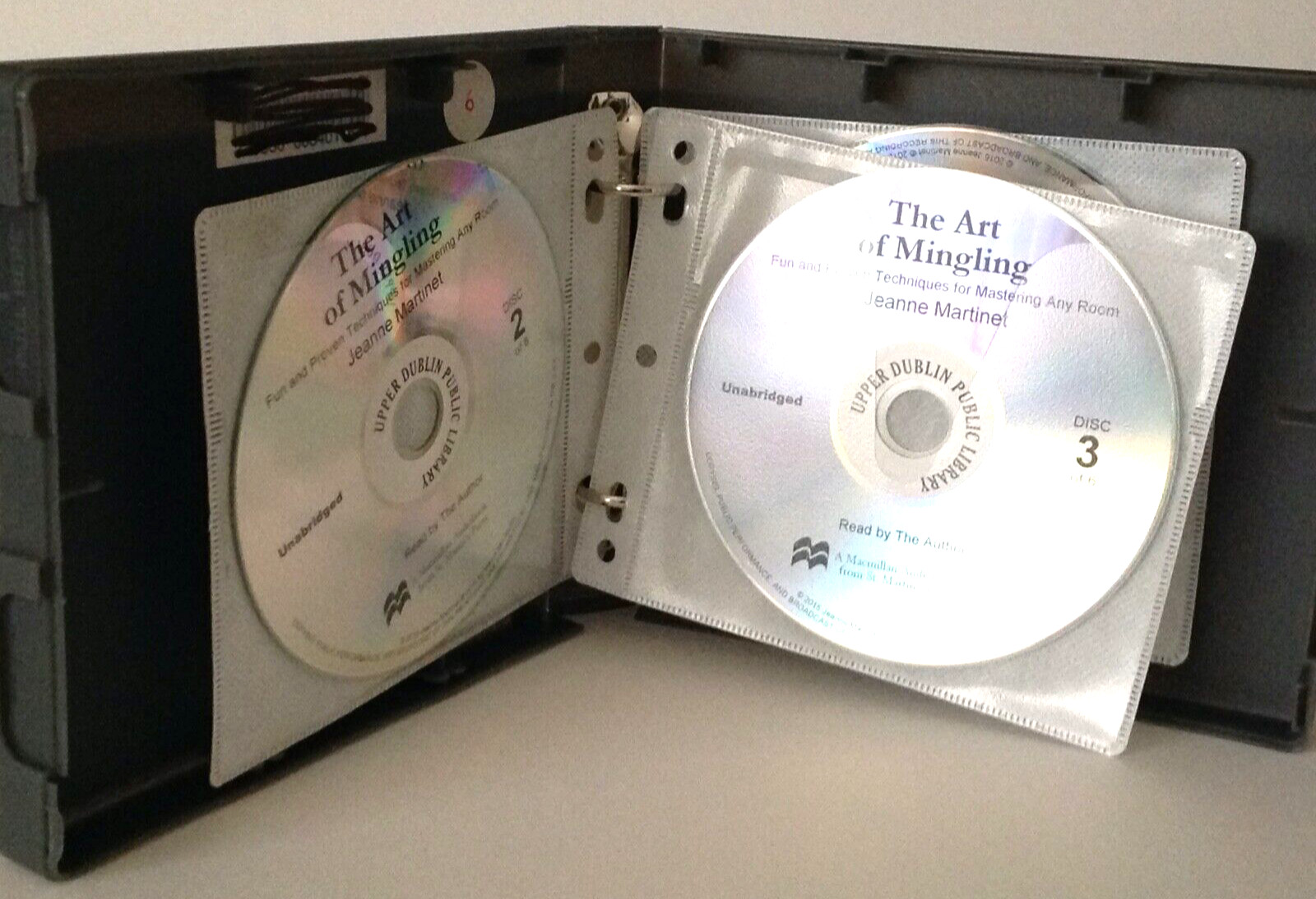 The Art of Mingling by: Jeanne Martinet (Audiobook) – New & Revised – VERY GOOD
