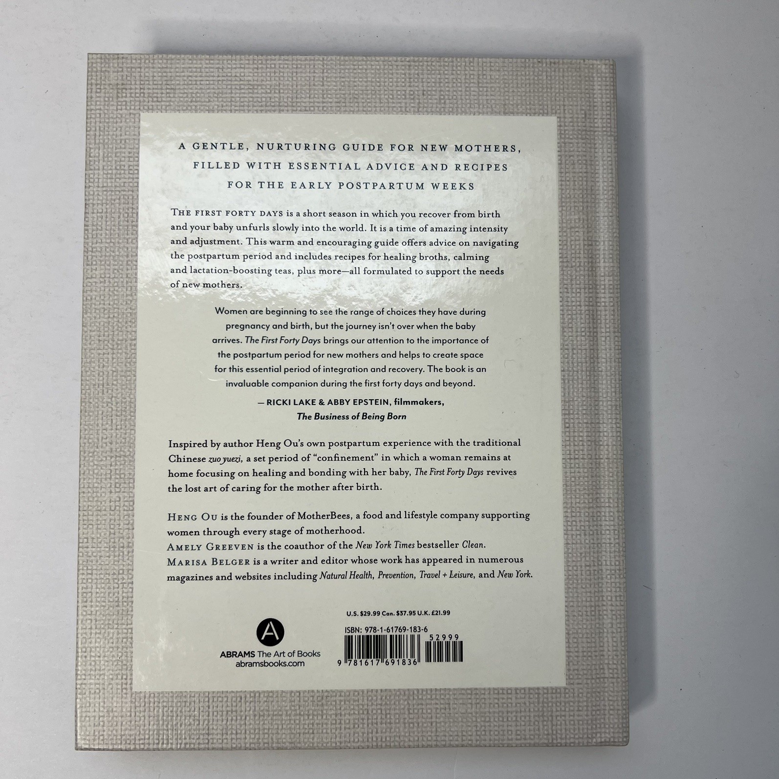 First Forty Days : The Essential Art of Nourishing the New Mother by Heng Ou