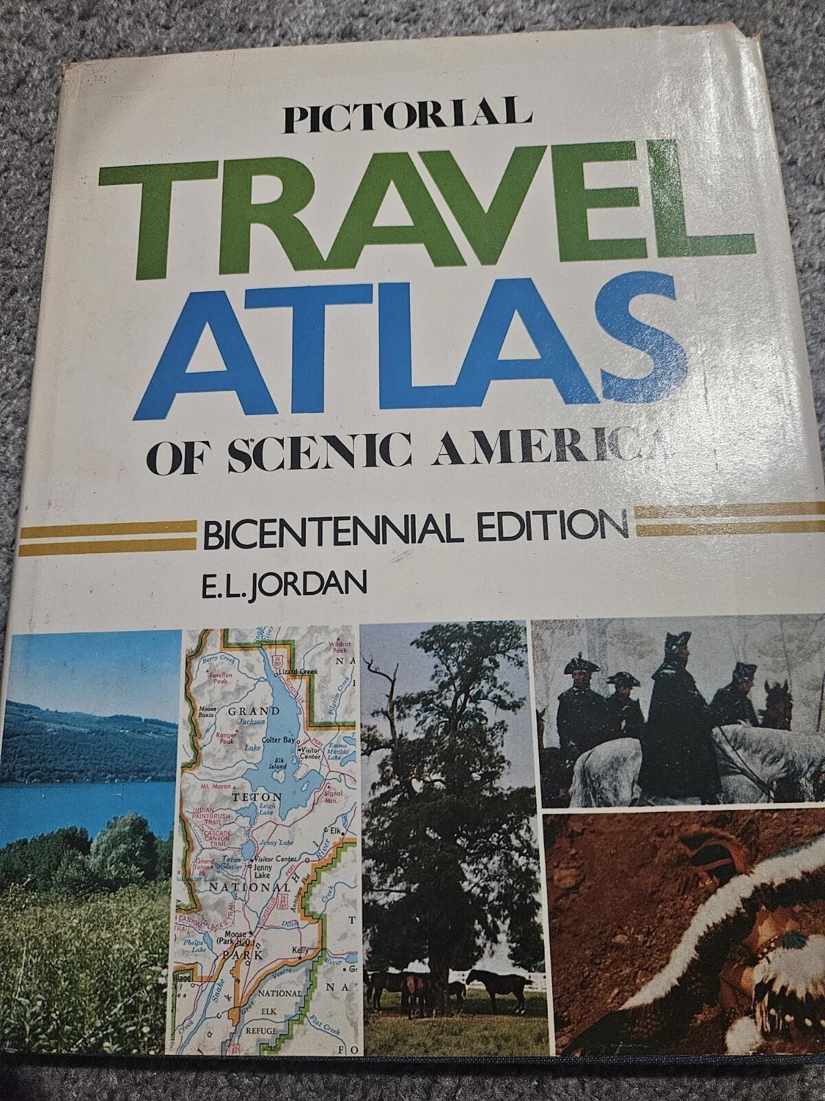 Travel Atlas Of Scenic America: Bicentennial Edition
