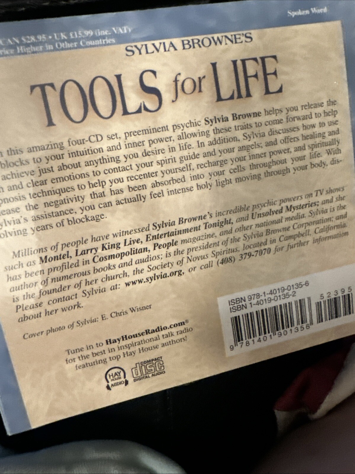 Tools for Life by Sylvia Browne (2003, Uk-Trade Paper)